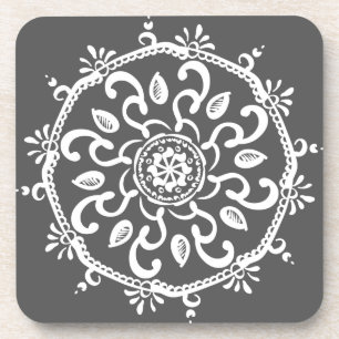 Manatee Mandala Coaster