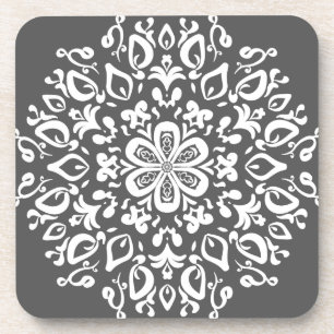 Manatee Mandala Drink Coaster