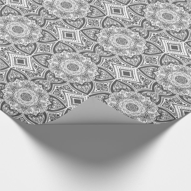Manatee Mandala Wrapping Paper (Corner)