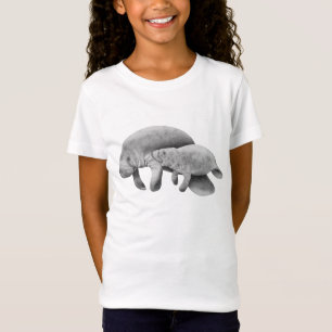 Manatee Mother and Calf T-shirt