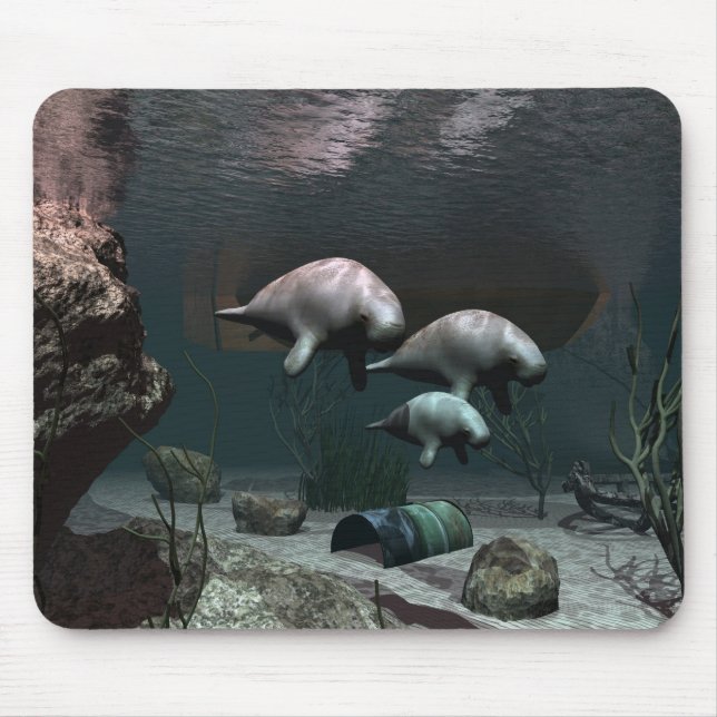 Manatee mousepad (Front)