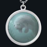 Manatee Necklace<br><div class="desc">Few animals are as lovable as the manatee!</div>