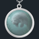 Manatee Necklace<br><div class="desc">Few animals are as lovable as the manatee!</div>