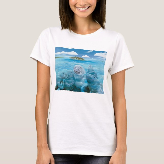 Manatee Party T-Shirt (Front)