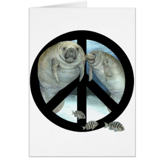 manatee peace cards