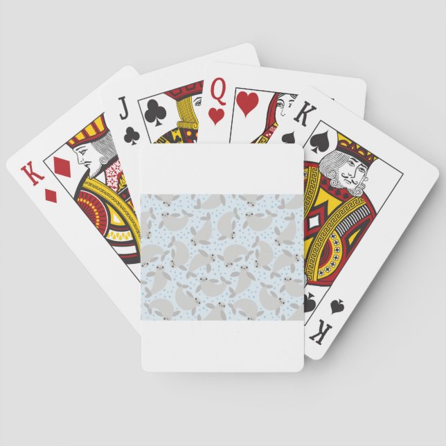 manatee poker cards (Back)