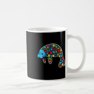 Manatee Puzzle Autism Awareness Autistic Womens Me Coffee Mug
