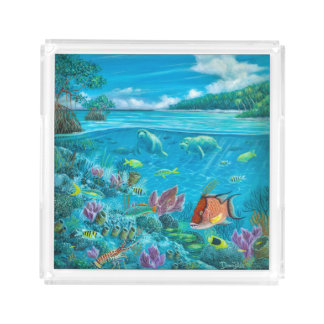 Manatee Reef Acrylic Tray