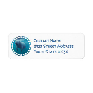 Manatee Return Address Label