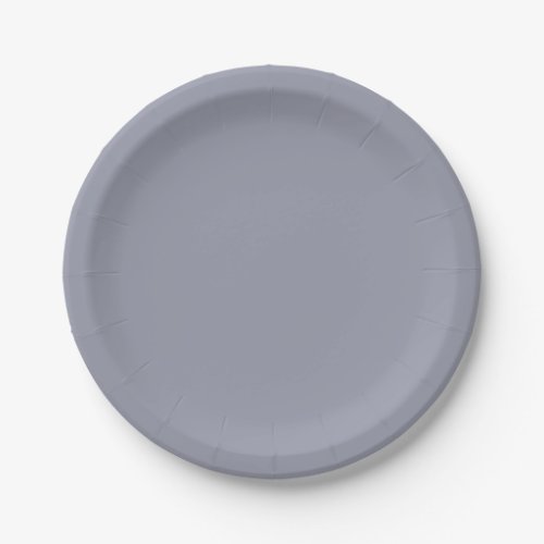 Manatee Solid Color Paper Plates