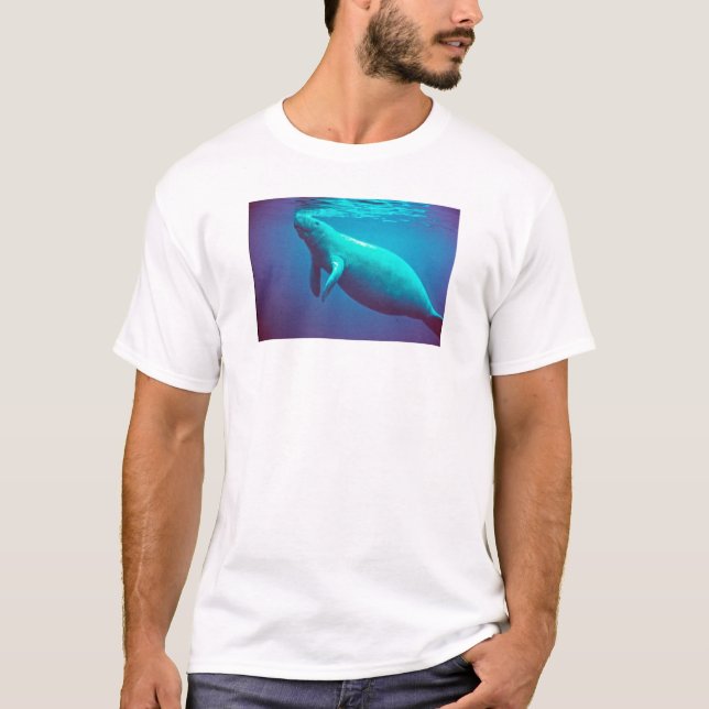 Manatee Surfacing to Breathe T-Shirt (Front)