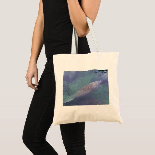 Manatee Waters of Blue Springs Florida Nature Tote Bag