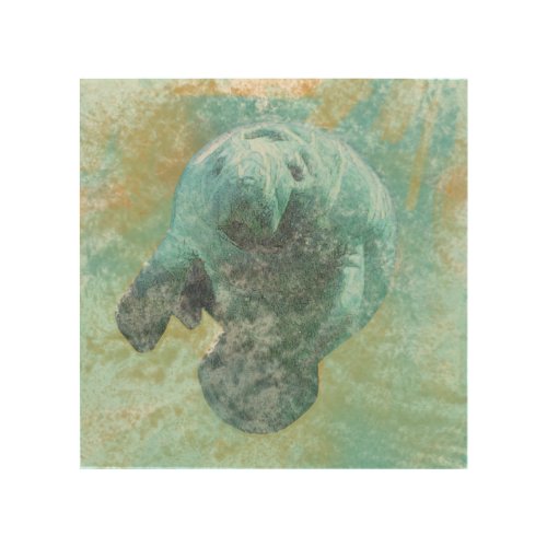 Manatee Wooden Wall Art