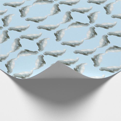 Manatee Wrapping Paper