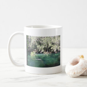 Manatees at Blue Springs Florida Coffee Mug