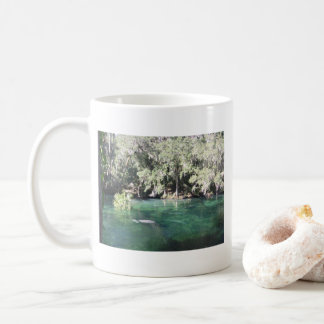 Manatees at Blue Springs Florida Coffee Mug