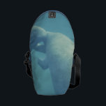 Manatees Messenger Bag<br><div class="desc">Cute manatees playing around underwater.</div>