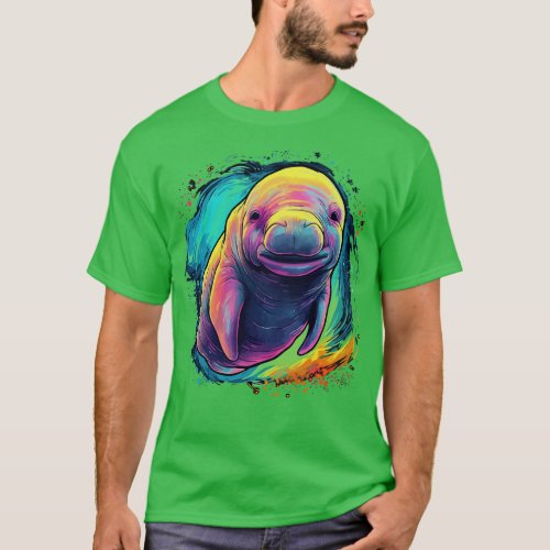 Manatees Smiling T_Shirt