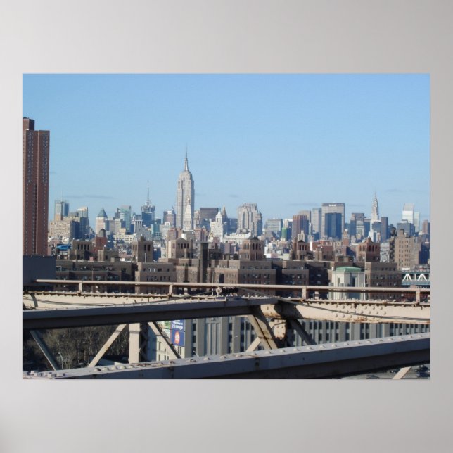 Manattan Skyline Poster (Front)