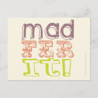 Manc Card - Mad Fer It