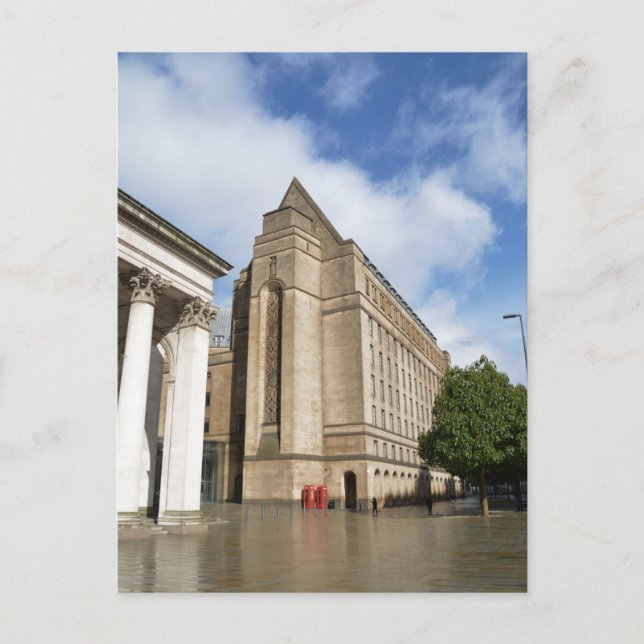 Manchester architecture postcard (Front)