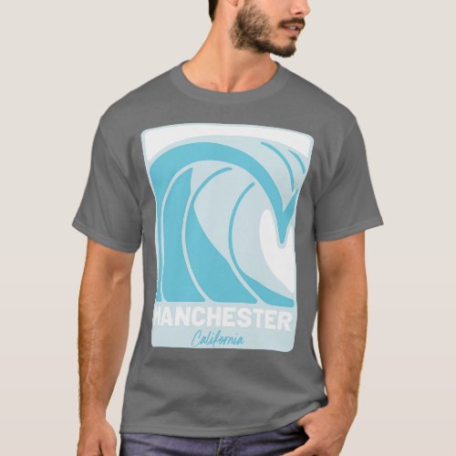 Manchester Beach California Atlantic Ocean FL Cras T_Shirt