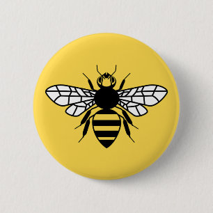 Manchester Bee Button