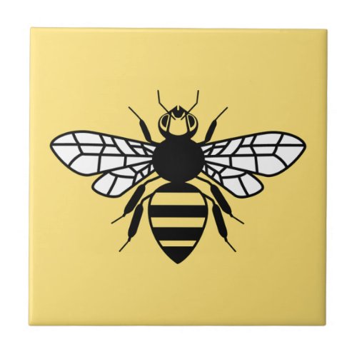 Manchester Bee Ceramic Tile