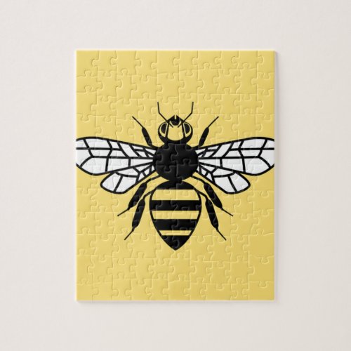 Manchester Bee Jigsaw Puzzle