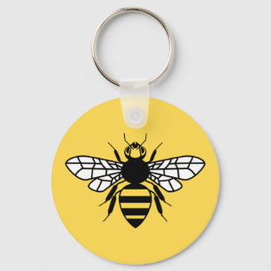 Manchester Bee Keychain