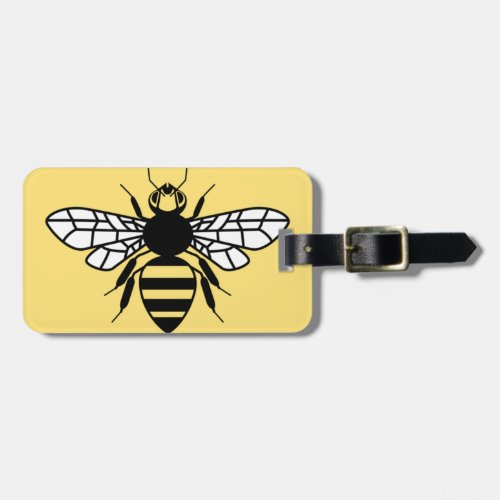 Manchester Bee Luggage Tag