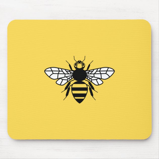 bee mouse pad