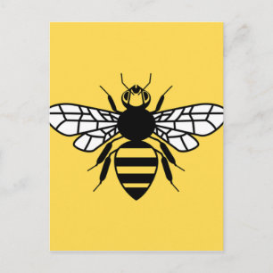 Manchester Bee Postcard