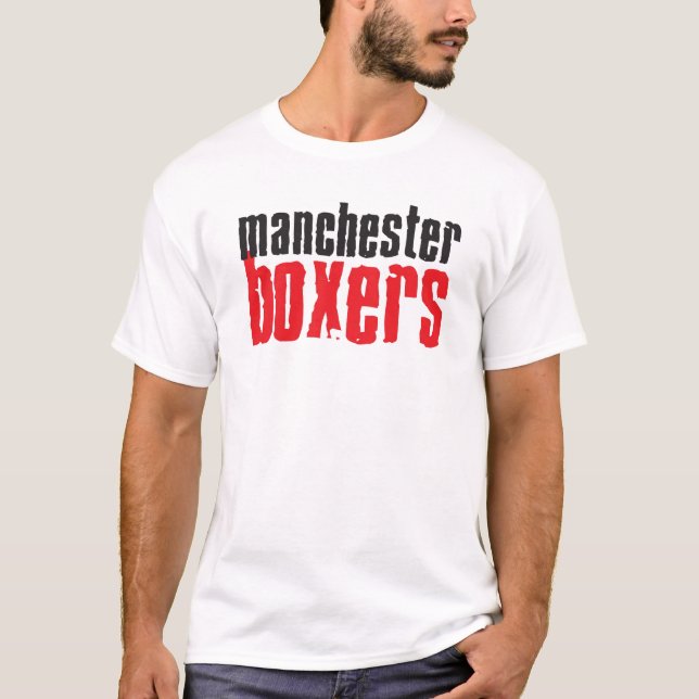 Manchester Boxers T Shirt Classic (Front)