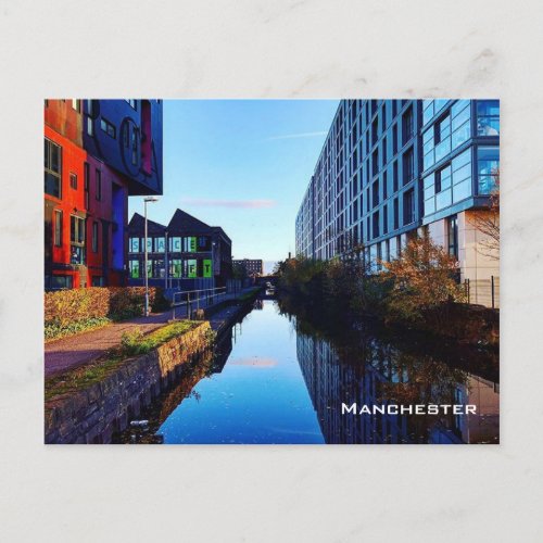 Manchester Canal Postcard