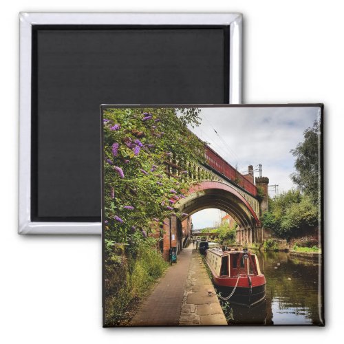 Manchester Castlefield Canal Magnet