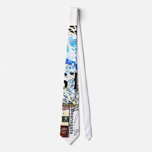 Manchester City Center 2 Neck Tie (Front)
