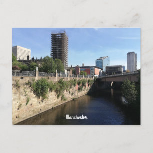 Manchester City Centre Postcard