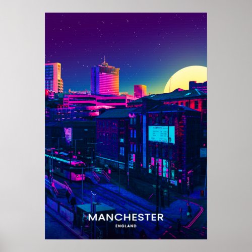Manchester City Poster