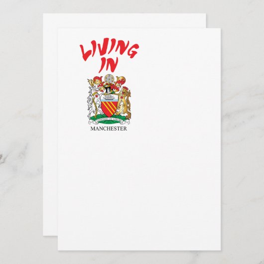 Manchester coat of arms (Front/Back)