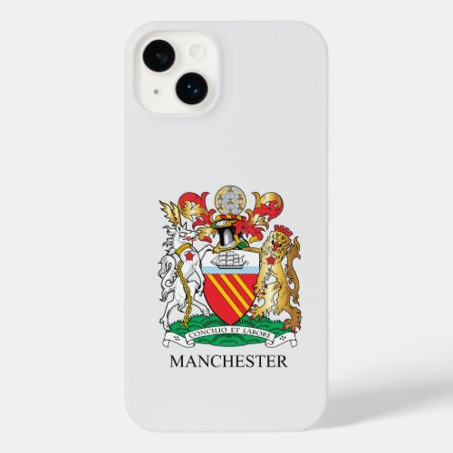 Manchester coat of arms incipio iPhone case