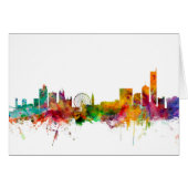 Manchester England Skyline (Front Horizontal)