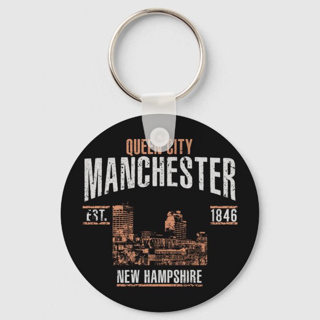 Manchester Keychain (Front)