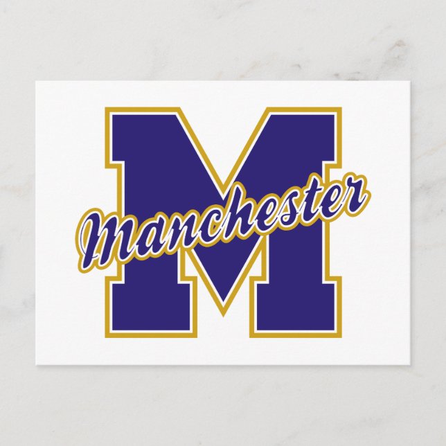 Manchester Letter Postcard (Front)