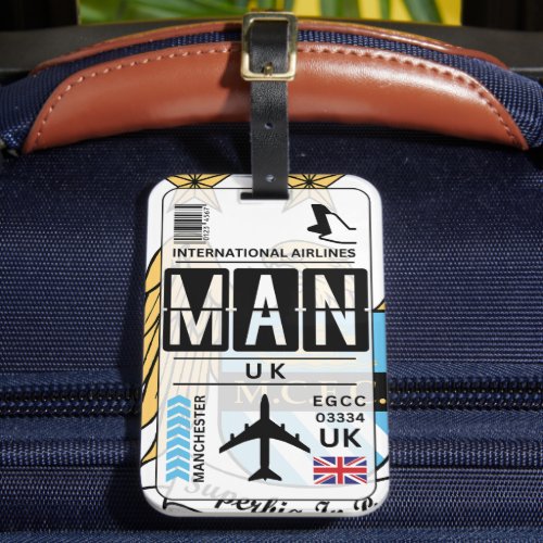 Manchester Luggage Tag