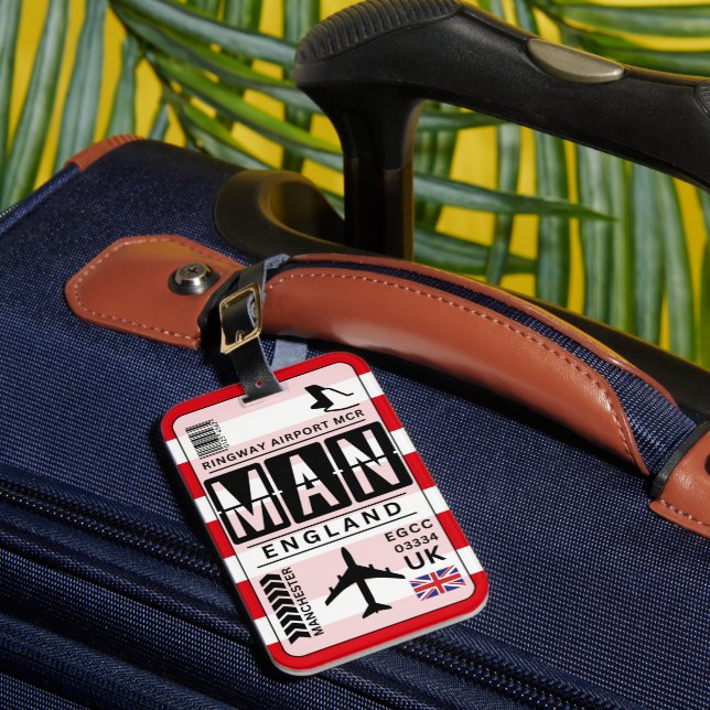 Manchester MAN Luggage Tag (Front Insitu 1)