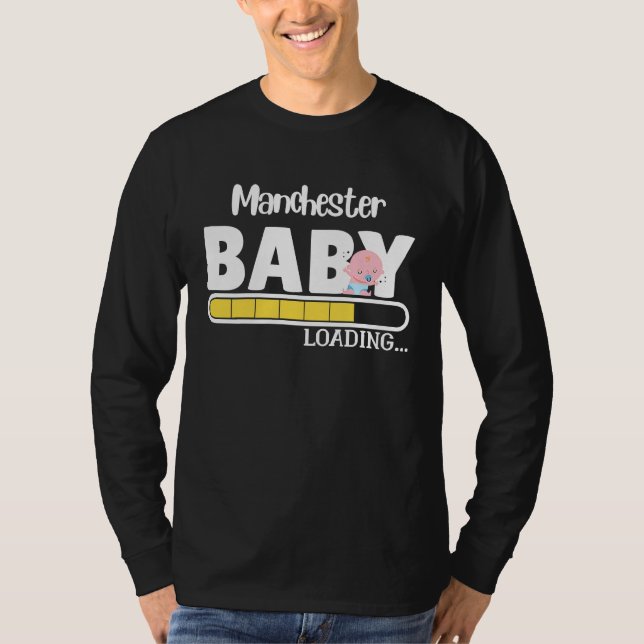 Manchester Native Pride  State Baby Parent Mom Dad T-Shirt (Front)