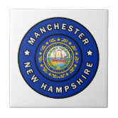 Manchester Bee Ceramic Tile