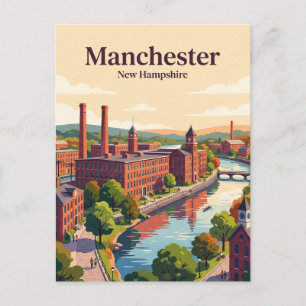 Manchester, New Hampshire Postcard
