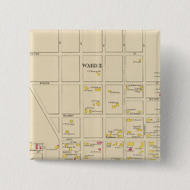 Manchester, NH, Ward 24 Button (Front)